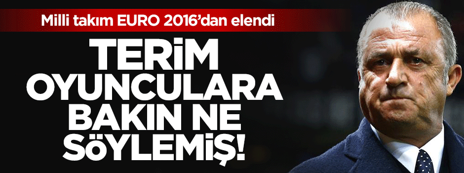 Fatih Terim ağladı: Canınız sağolsun!