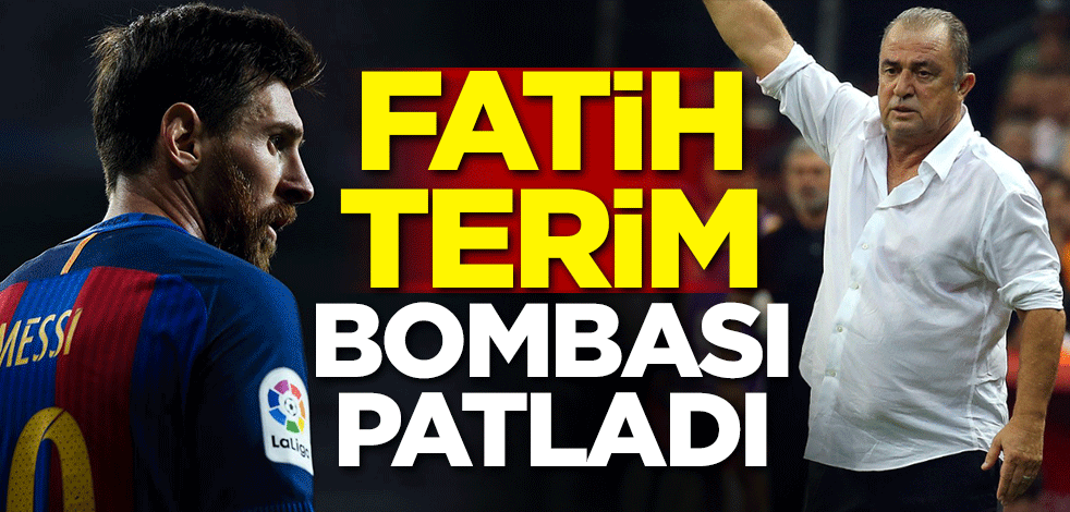 Fatih Terim bombası patladı!
