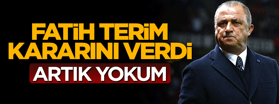 Fatih Terim Demirören ile görüştü: Artık yokum