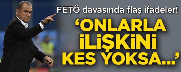 Fatih Terim o ismi yıllar önce uyarmış!