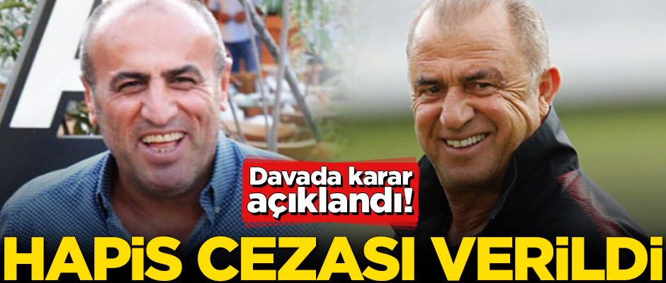 Fatih Terim-Selahaddin Aydoğdu davasında karar verildi