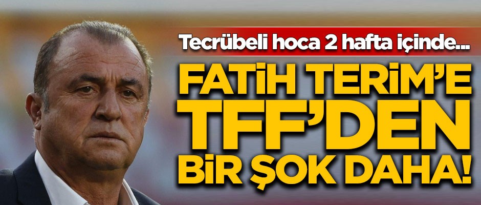 Fatih Terim'e bir şok daha! TFF'ye açılan davada...