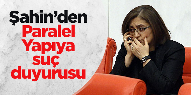 Fatma Şahin'den "paralel yapı"ya suç duyurusu