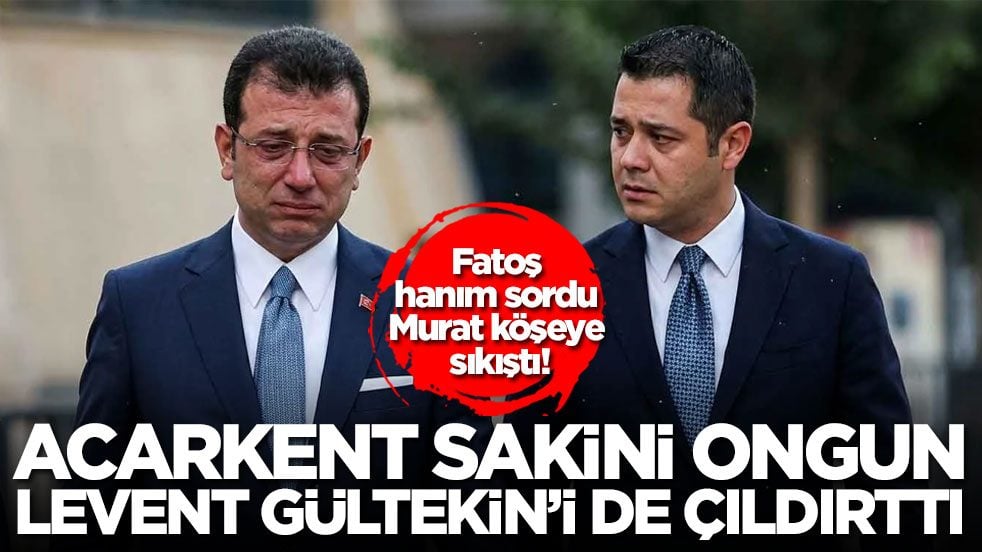 Fatoş hanım sordu Murat köşeye sıkıştı! Acarkent sakini Ongun, Levent Gültekin'i de çıldırttı