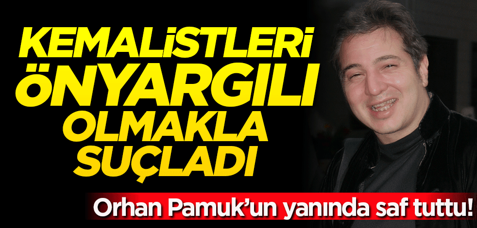 Fazıl Say Kemalistleri 'önyargılı olmakla' suçladı! 5816'dan yargılanan Orhan Pamuk'un yanında saf tuttu