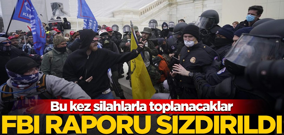 FBI raporları sızdı! 50 eyalette silahlı gruplar sokağa inecek