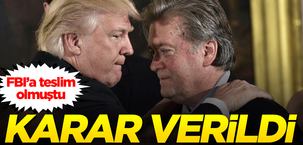 FBI'a teslim olmuştu! Karar verildi