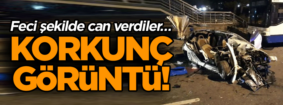 Feci şekilde can verdiler… Korkunç görüntü!