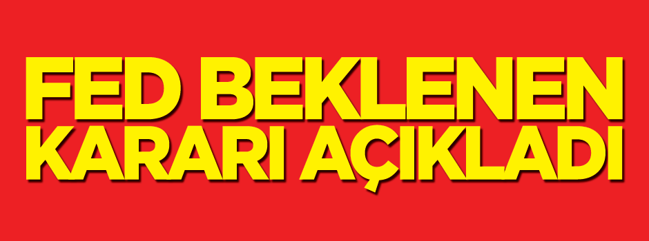 Fed'den faiz açıklaması