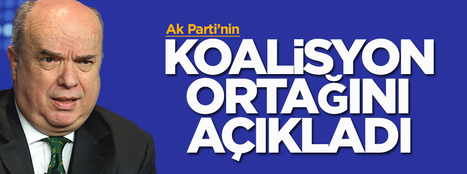 Fehmi Koru, Ak Parti'nin koalisyon ortağını açıkladı