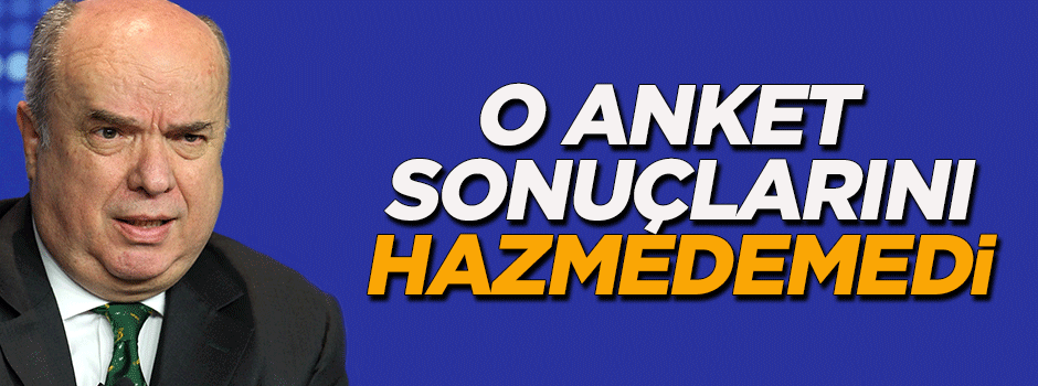 Fehmi Koru anket sonuçlarını hazmedemedi