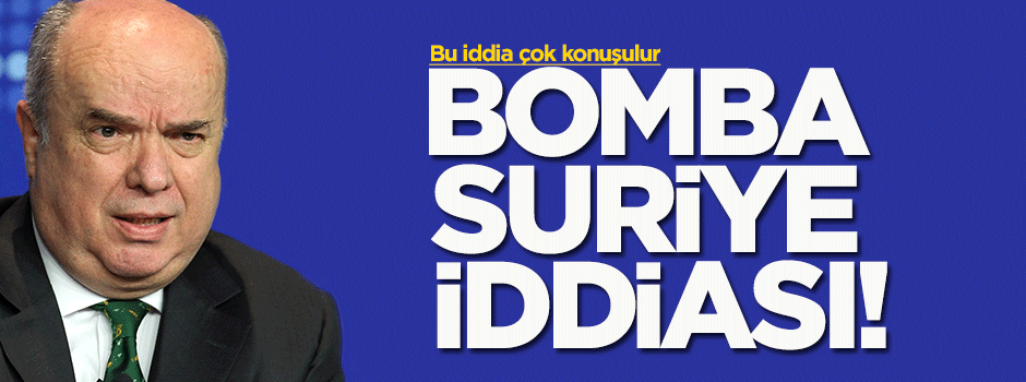 Fehmi Koru'dan çarpıcı Suriye iddiası!