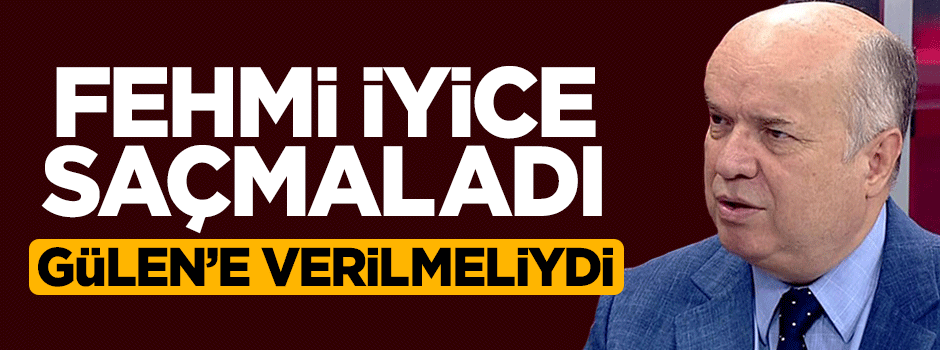 Fehmi Koru'dan tuhaf Gülen açıklaması