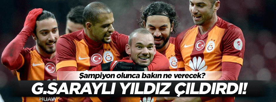 Felipe Melo arabasını hediye edecek