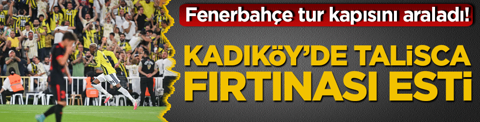 Fenerbahçe avantajı kaptı: Tur Polonya'ya kaldı
