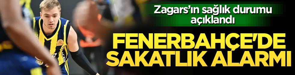 Fenerbahçe Beko’da Arturs Zagars şoku: Sakatlık raporu açıklandı!