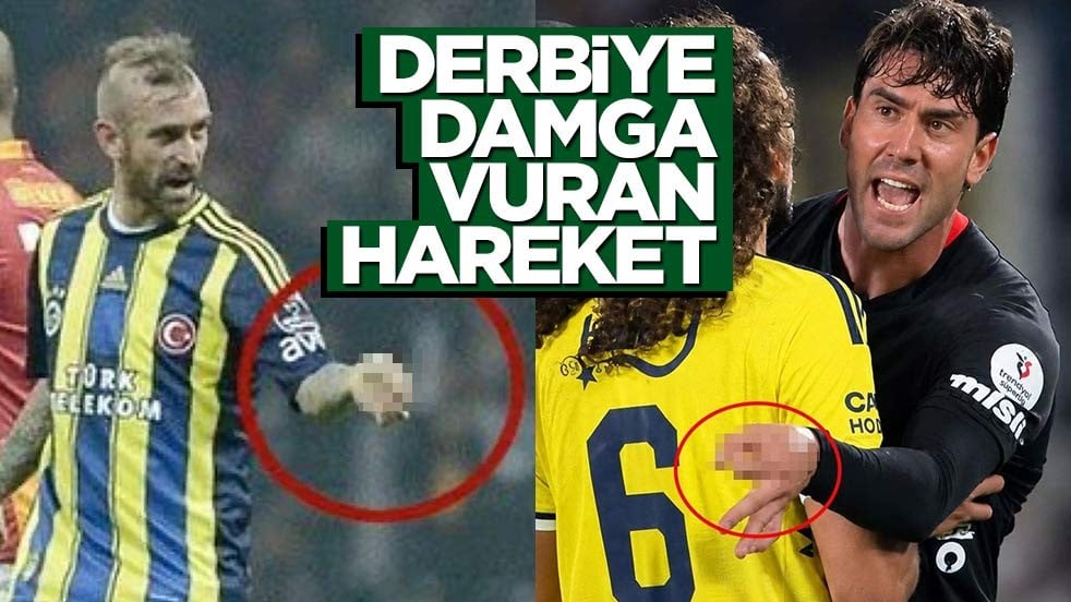 Fenerbahçe - Beşiktaş derbisine damga vurdu: Vlahovic'ten tepki çeken hareket