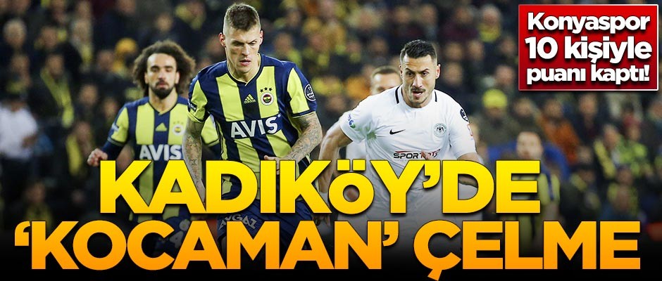 Fenerbahçe evinde kazanamadı
