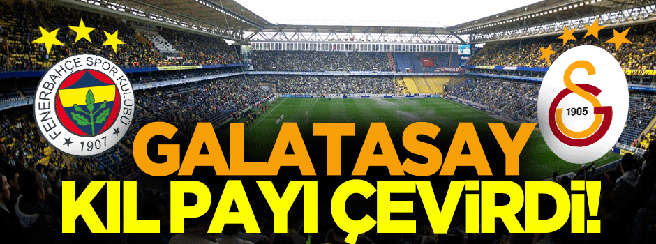 Fenerbahçe-Galatasaray:1-1