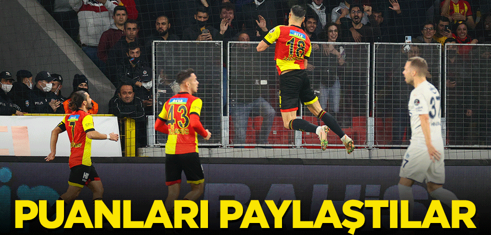 Fenerbahçe ile Göztepe puanları paylaştı