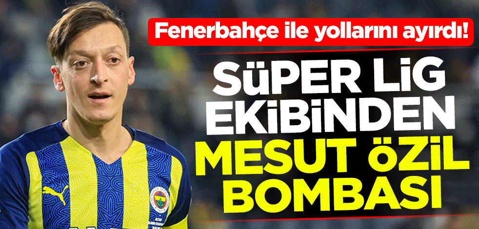 Fenerbahçe ile yollarını ayırdı! Başakşehir'den Mesut Özil bombası