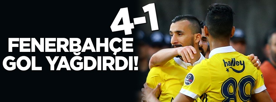 Fenerbahçe Kasımpaşa'ya gol yağdırdı! 4-1