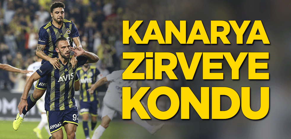 Fenerbahçe maç fazlasıyla liderliğe yükseldi!