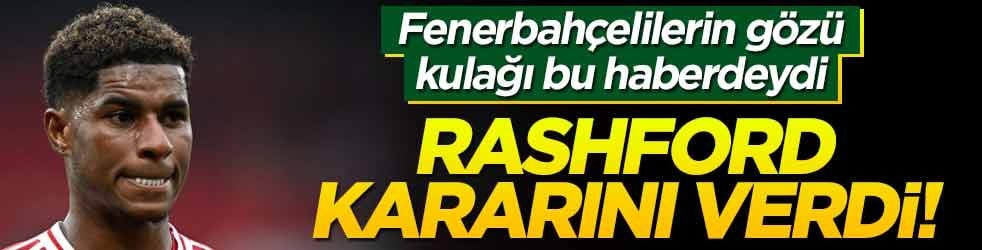 Fenerbahçe Rashford’ı istiyordu: Yıldız futbolcu kararını verdi