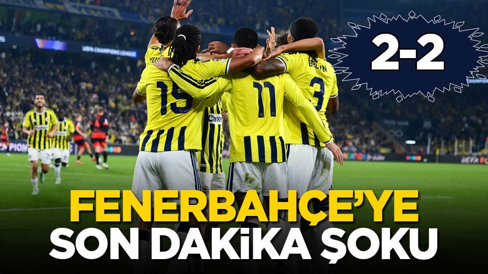 Fenerbahçe'ye son dakika şoku