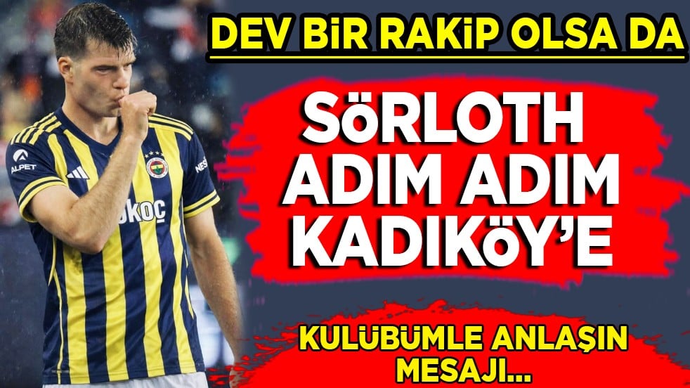 Sörloth Kadıköy için geliyor! Fenerbahçe milyon eurolar vererek satın alacak...