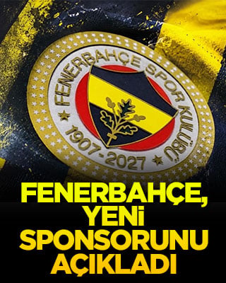Fenerbahçe, yeni sponsorunu açıkladı