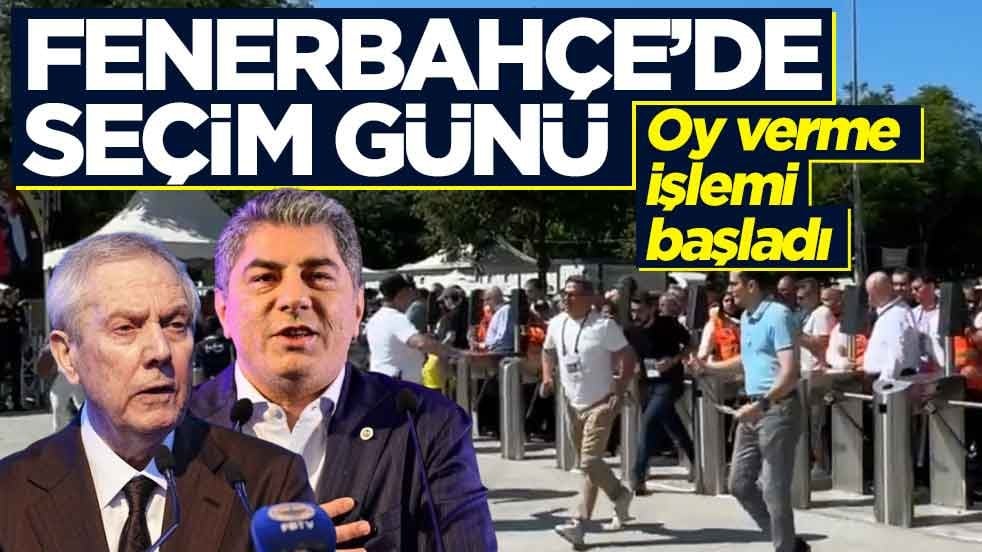 Fenerbahçe'de seçim günü! Oy verme işlemi başladı