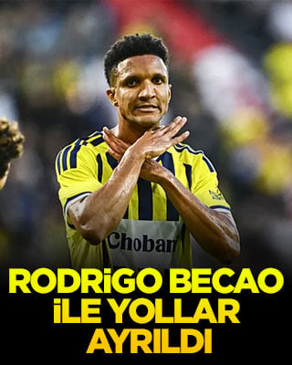 Fenerbahçe’de yaprak dökümü! Rodrigo Becao ile yollar ayrıldı