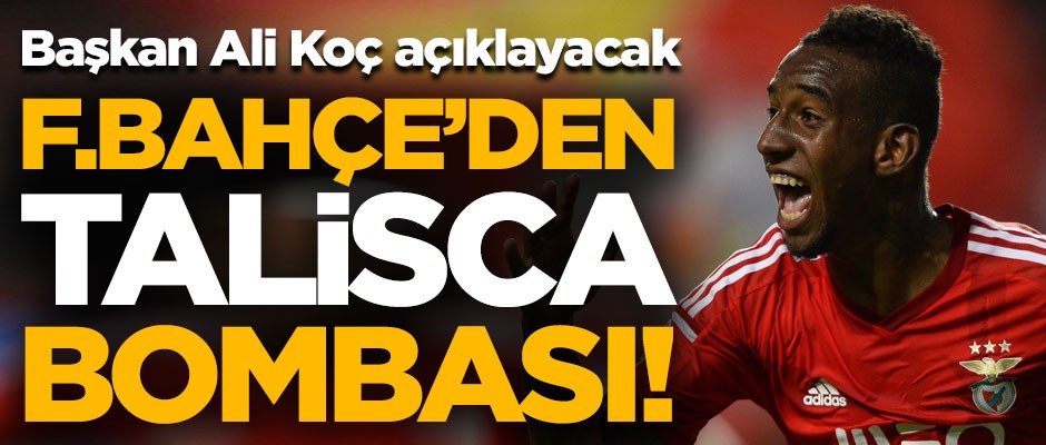 Fenerbahçe'den Talisca bombası! Başkan Ali Koç açıklayacak