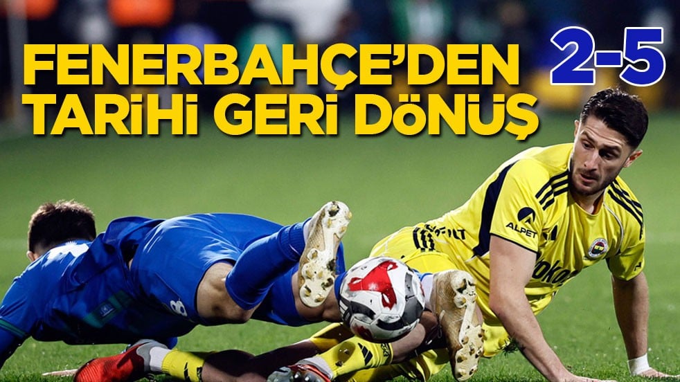 Fenerbahçe'den tarihi geri dönüş