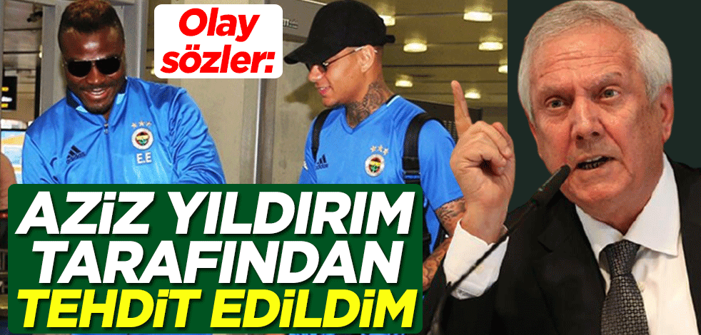 Fenerbahçeli eski futbolcu Van der Wiel'den olay sözler: Aziz Yıldırım tarafından tehdit edildim