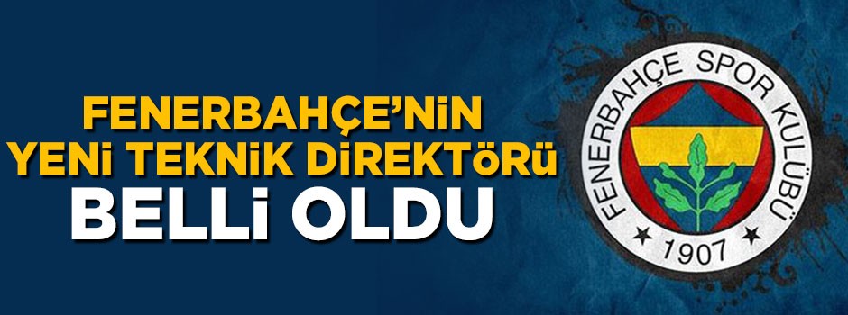 Fenerbahçe'nin yeni teknik direktör Cocuz ile anlaştı