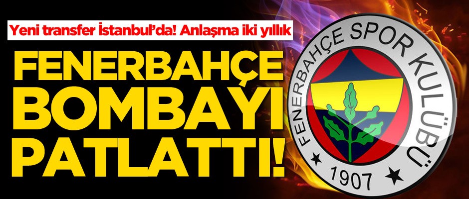 Fenerbahçe'nin yeni transferi İstanbul'a geldi!