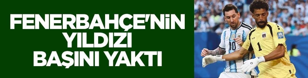 Fenerbahçe'nin yıldızı Vozinha'nın başını yaktı