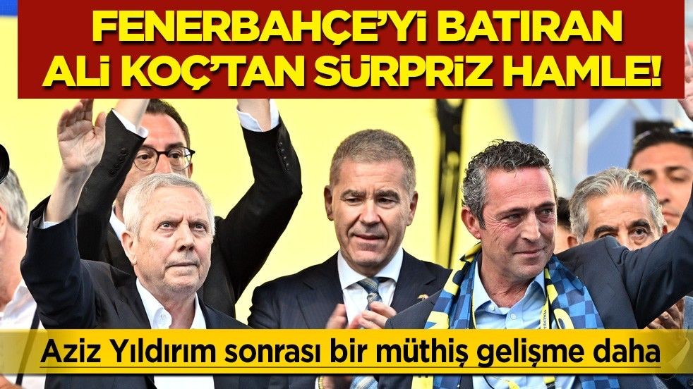 Fenerbahçe'ye kabus yıllarını yaşatan Ali Koç da aday oluyor: Aziz Yıldırım'a rahat yok