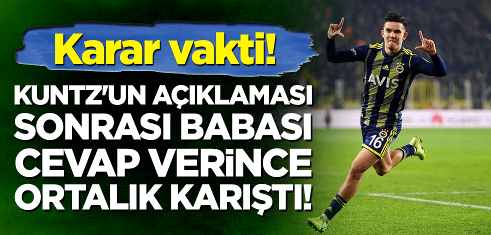 Ferdi Kadıoğlu için karar vakti! Kuntz'un açıklama sonrası babası cevap verince ortalık karıştı