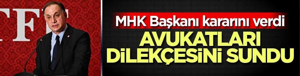 Ferhat Gündoğdu MHK Başkanlığını bıraktı: Avukatları istifa dilekçesini TFF’ye iletti