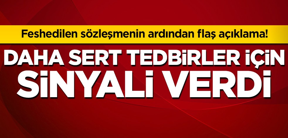 Feshedilen İstanbul Sözleşmesi ile ilgili flaş açıklama! Daha sert tedbirler için sinyali verdi