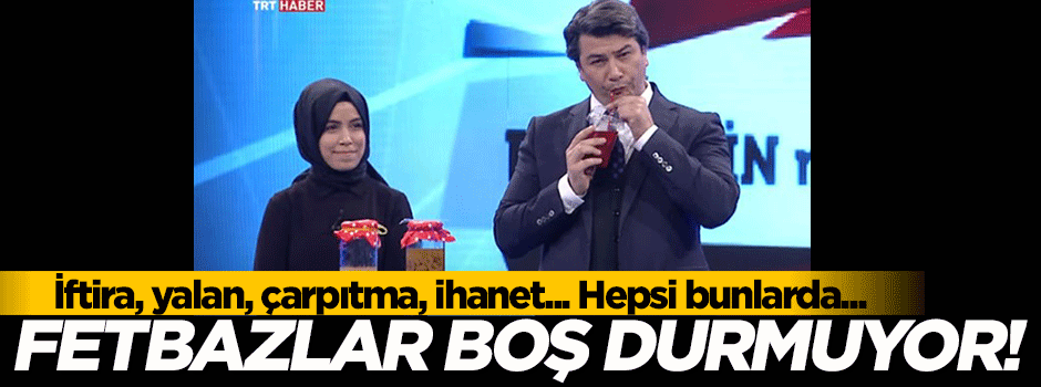 Fetbazlar boş durmuyor! Organik hoşaf üzerinden...