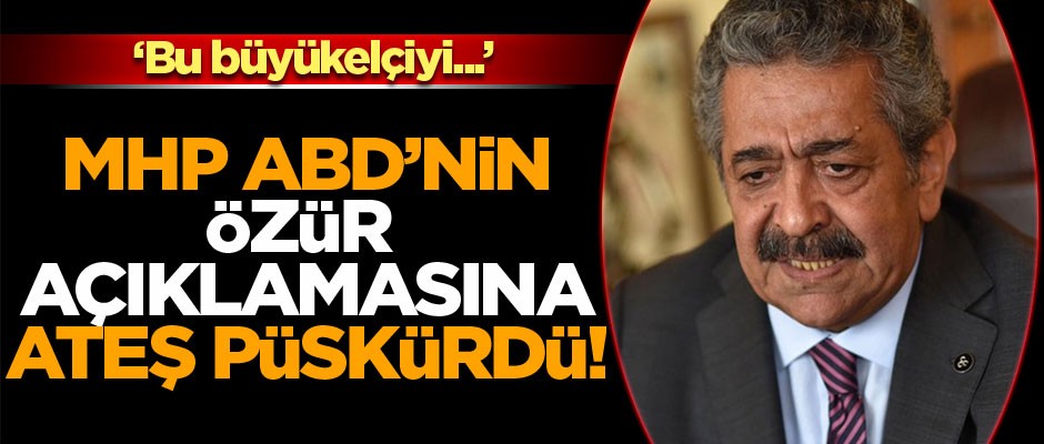 Fethi Yıldız ABD Büyükelçiliğinin özür açıklamasına ateş püskürdü! Bu büyükelçiyi...