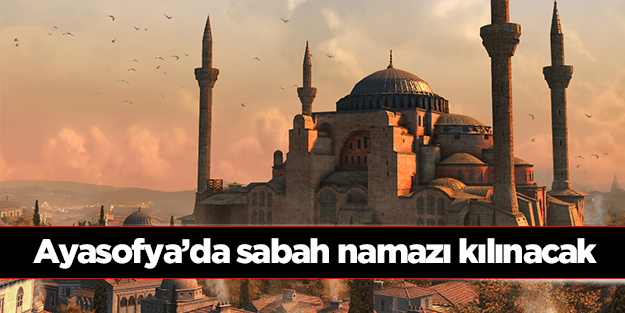Fethin sembolü Ayasofya