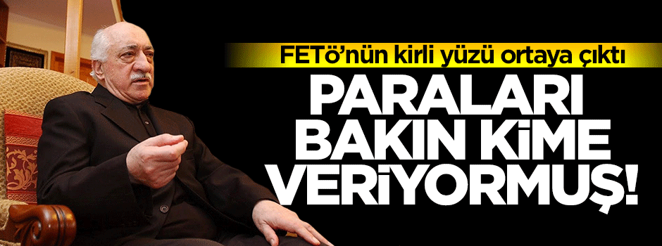 'FETÖ, ABD'li siyasetçilere para veriyor'