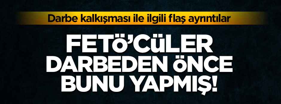 FETÖ darbeden önce ‘boşanma fetvası’ vermiş!
