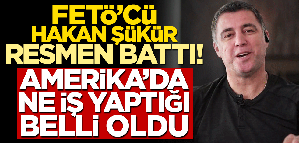 FETÖ firarisi Hakan Şükür resmen battı! Amerika'da Uber şoförlüğü yapıyor