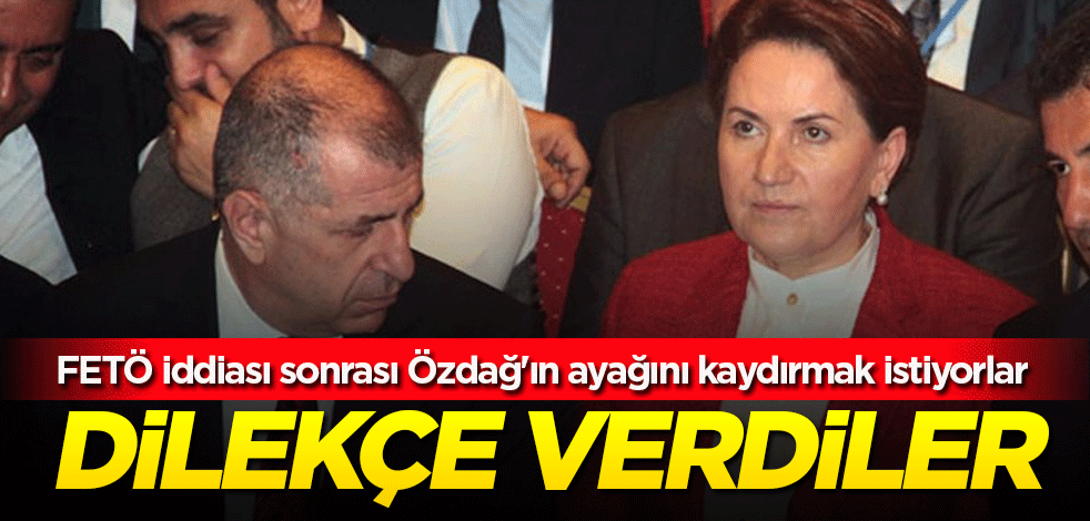 FETÖ iddiası sonrası Özdağ'ın ayağını kaydırmak istiyorlar
